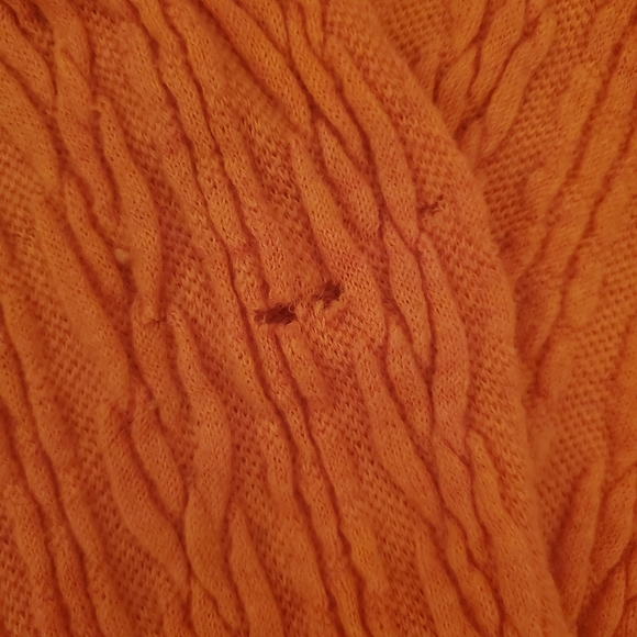 Free People Cable Knit Cropped Sweater - Picture 4 of 5